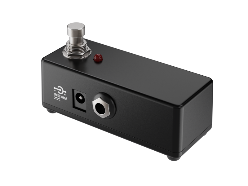 Photo of FS1-Mini Single switch mini pedal - LED status light - removable lead - Left