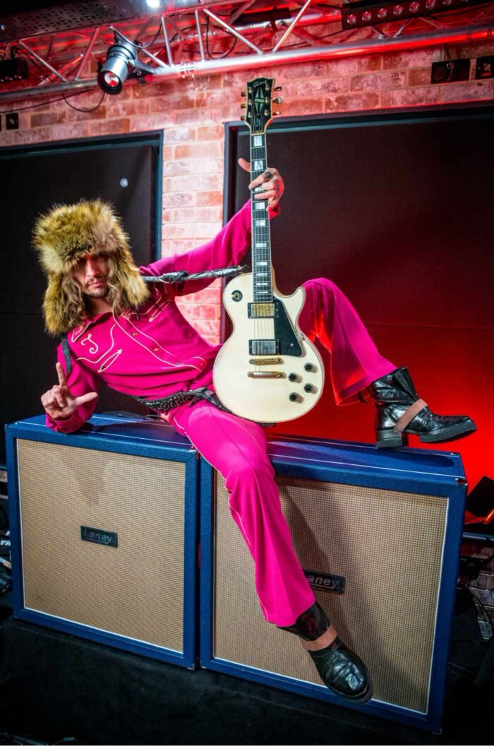 Justin Hawkins Joins Laney Designs Signature Laney JH3000 Laney