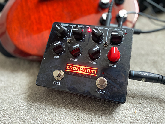 laney Ironheart loudpedal subtle overdrive settings