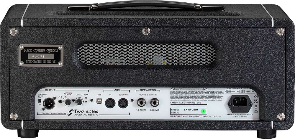laney la-studio back panel