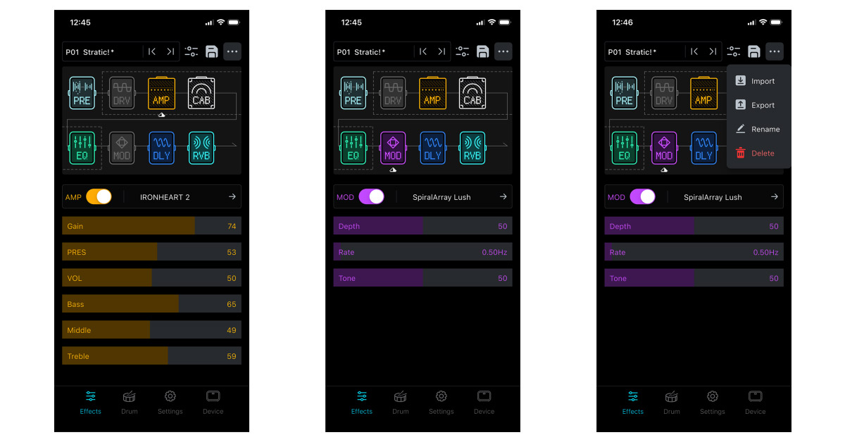 laney prism mini amp editing