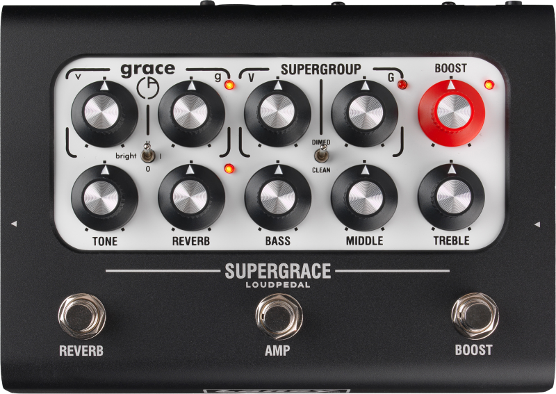 Laney Supergrace-loudpedal front panel