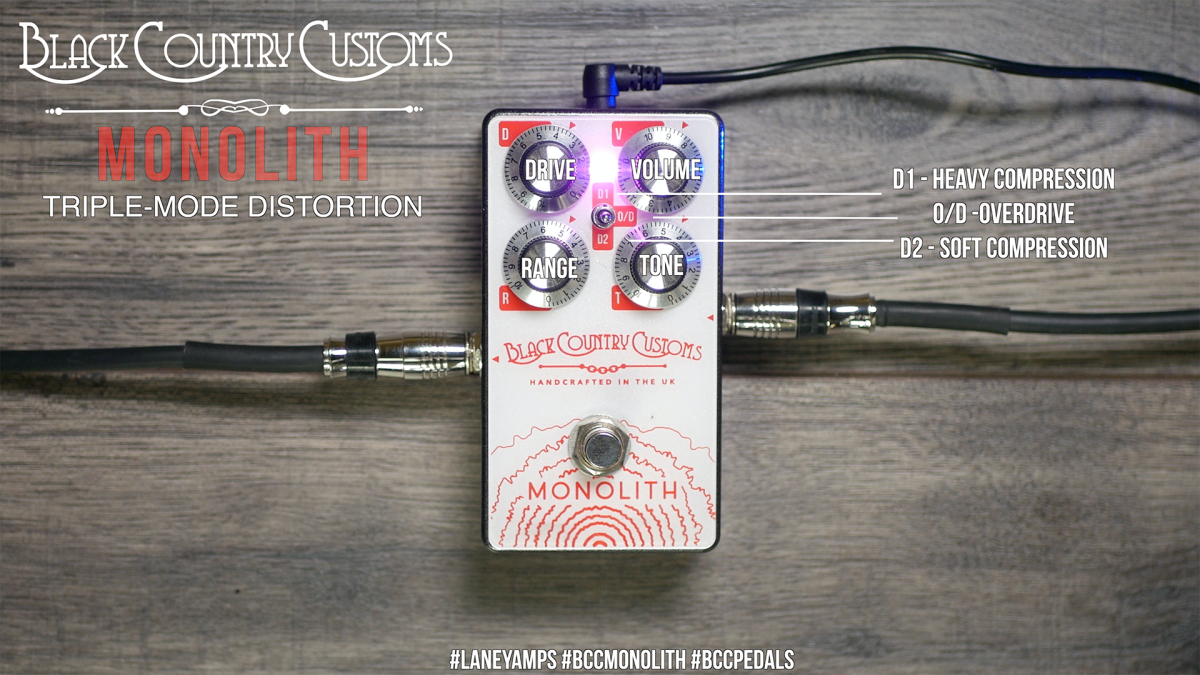 Photo of BCC PEDALS BCC-MONOLITH Boutique Distortion pedal - Misc