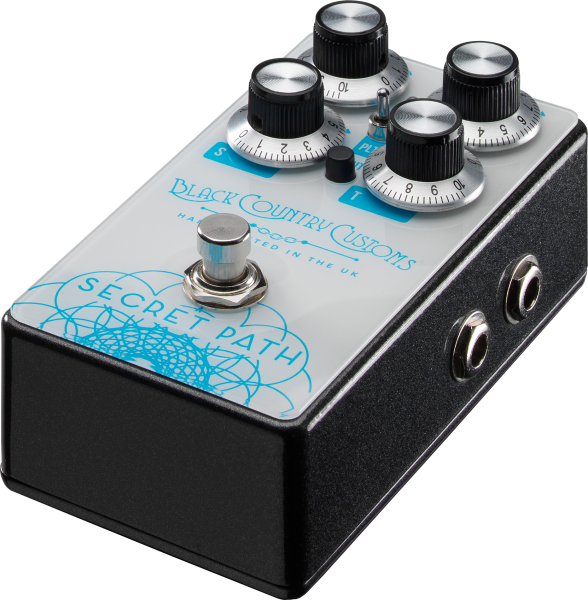 Photo of BCC PEDALS BCC-SECRETPATH Boutique Effect Pedal - Reverb Shimmer - Left