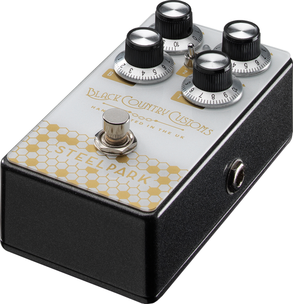 Photo of BCC PEDALS BCC-STEELPARK Boutique Effect Pedal - Boost - Left