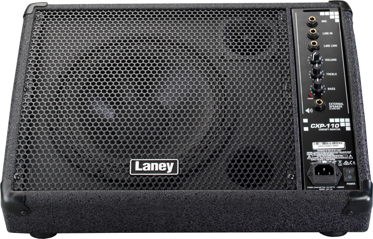 CONCEPT CXP-110 Active stage monitor - 130W - 10 inch woofer plus horn -  Laney Amplification - Since 1967