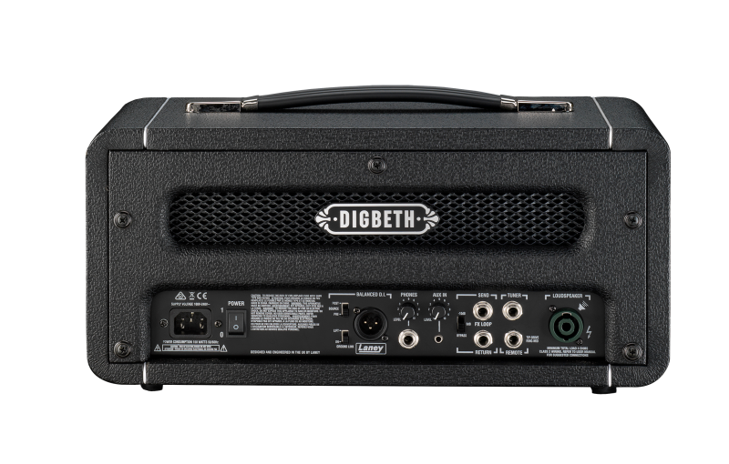 Photo of DIGBETH DB500H FET/TUBE Bass Amplifier Head - 500W RMS - Back