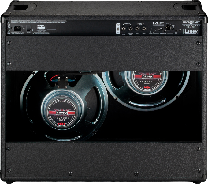 Photo of IRONHEART IRF120-212 120W Ironheart Foundry 2×12" LA•IR equipped Analogue Combo Amplifier - Back