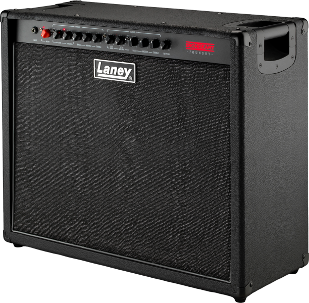 Photo of IRONHEART IRF120-212 120W Ironheart Foundry 2×12" LA•IR equipped Analogue Combo Amplifier - Left