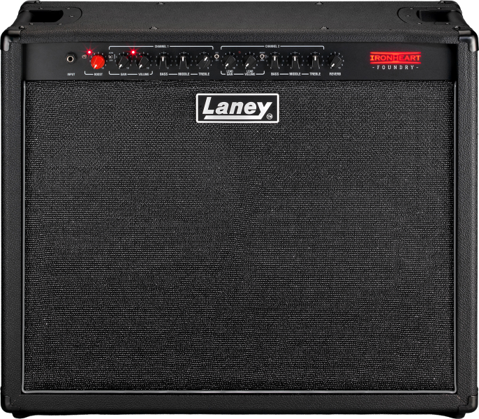 Photo of IRONHEART IRF120-212 120W Ironheart Foundry 2×12" LA•IR equipped Analogue Combo Amplifier - Main