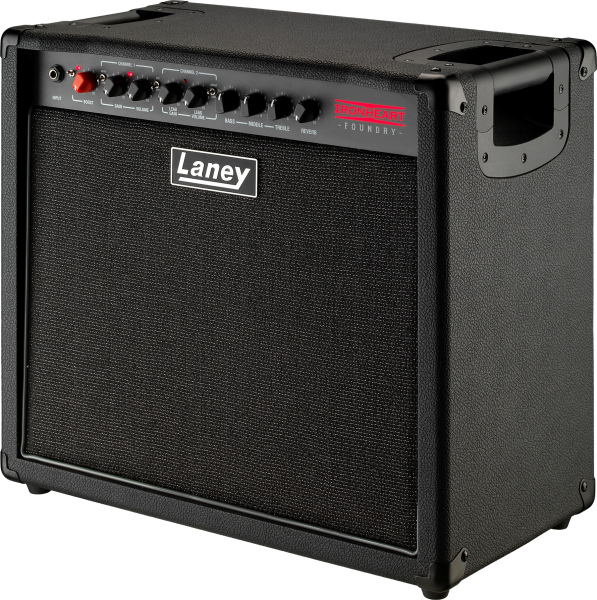 Photo of IRONHEART IRF60-112 60W Ironheart Foundry 1×12" Two-Channel LA•IR equipped Analogue Combo - Left