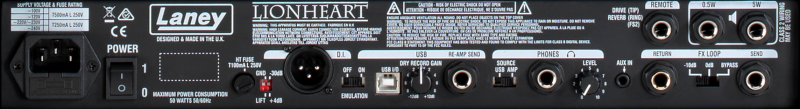 Photo of LIONHEART L5-STUDIO All tube head - 5W Class A - USB Interface - Panel