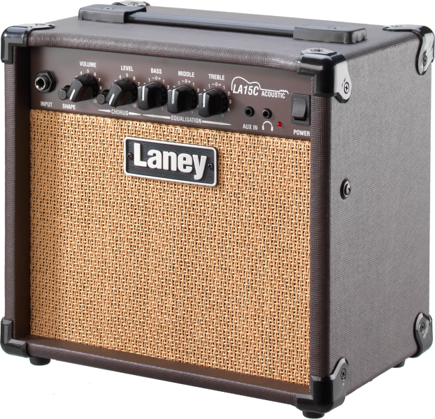 Photo of LA SERIES LA15C Acoustic guitar combo - 15W - 2 x 5 inch woofer - Chorus - Left