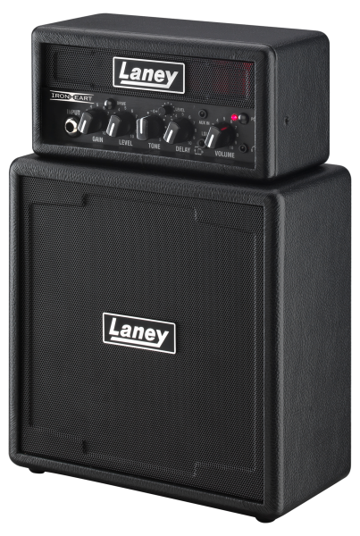 Photo of MINI MINISTACK-IRON Battery Powered Guitar Amp with Smartphone Interface - Left